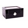 Humidor Savinelli Black Glossy 75 trabucuri