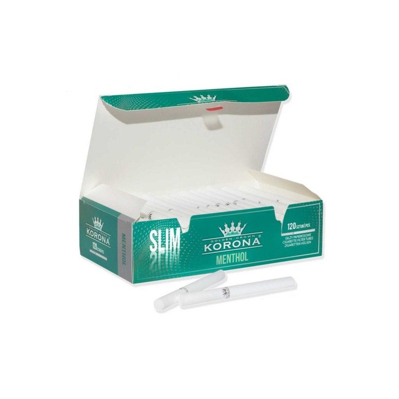 Tuburi tigari Korona Slim Menthol 120
