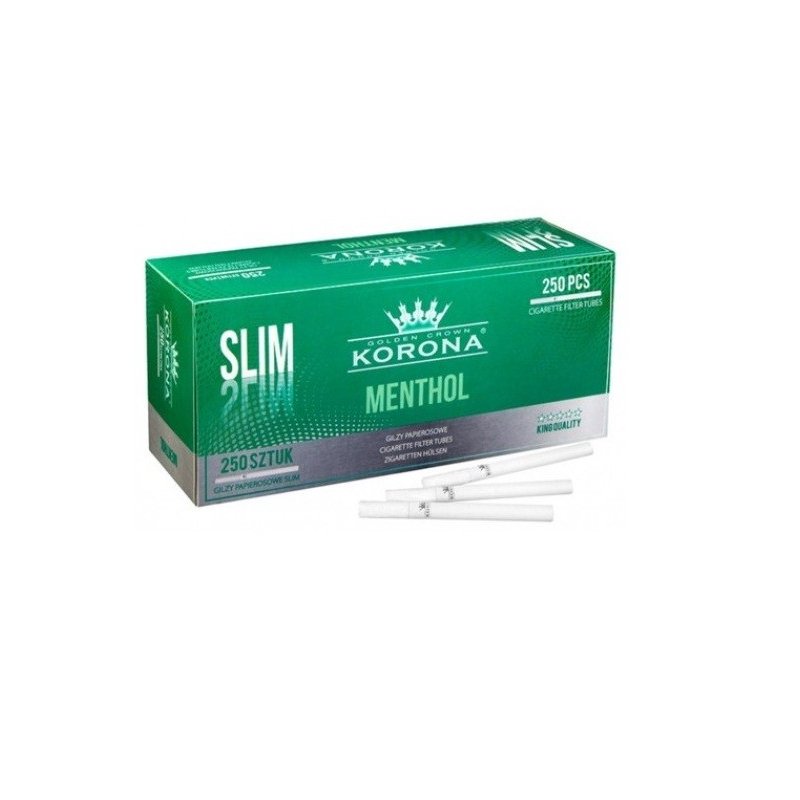 Tuburi tigari Korona Slim Menthol 250
