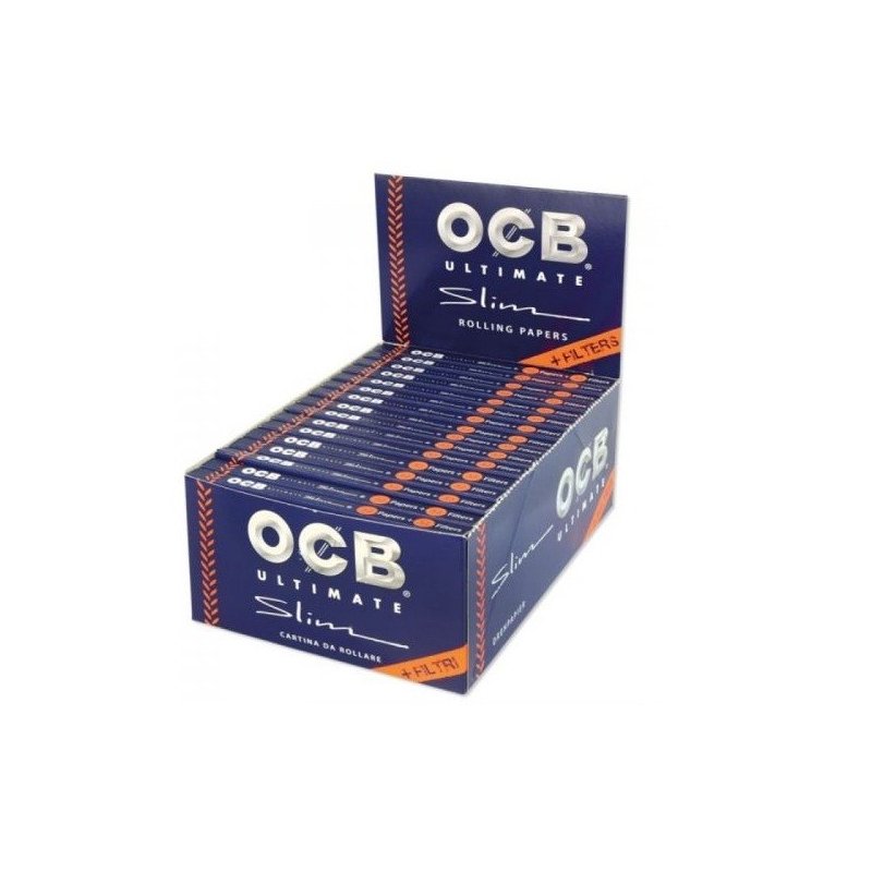 Foite OCB Slim cu Filtre Carton Ultimate