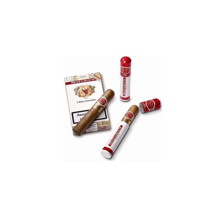 Trabucuri Romeo Y Julieta Wide Churchills Tubos 3