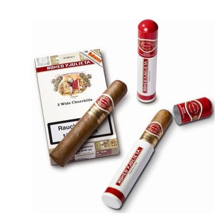 Trabucuri Romeo Y Julieta Wide Churchills Tubos 3