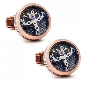 Butoni Tf Est 1968 Rose Gold Plated