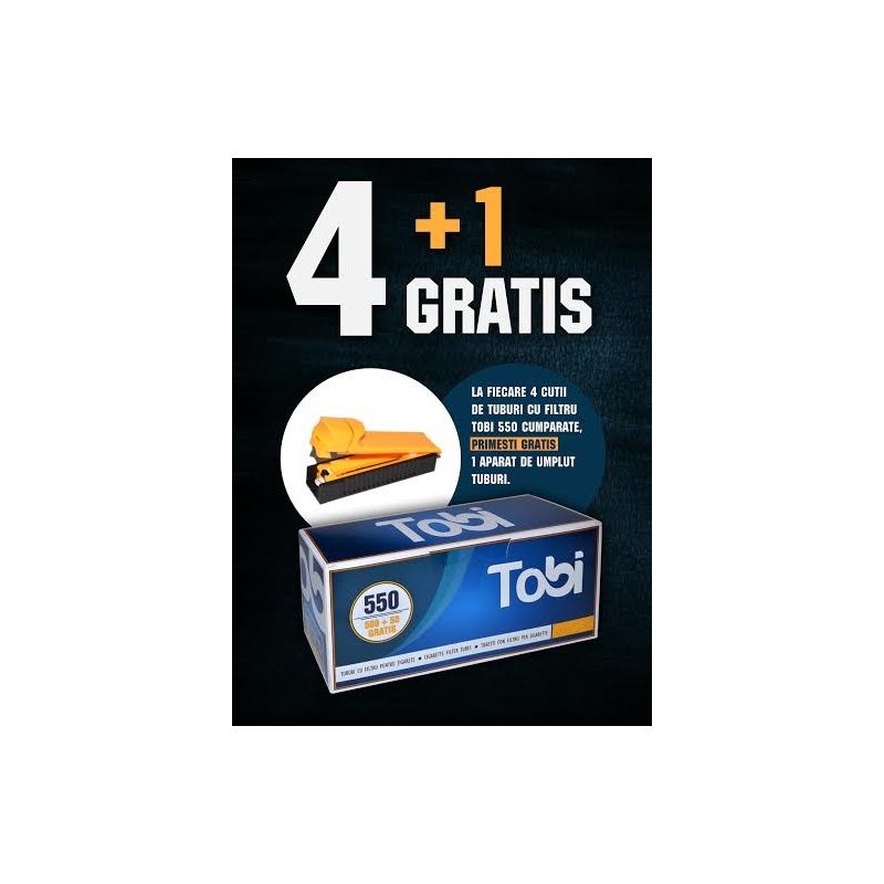 Promotie tuburi Tobi 2200 si aparat injectat gratis