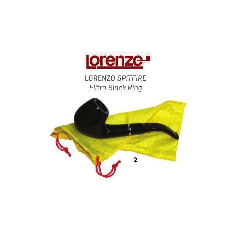 Pipa Lorenzo Spitfire Filtro Black Ring 2