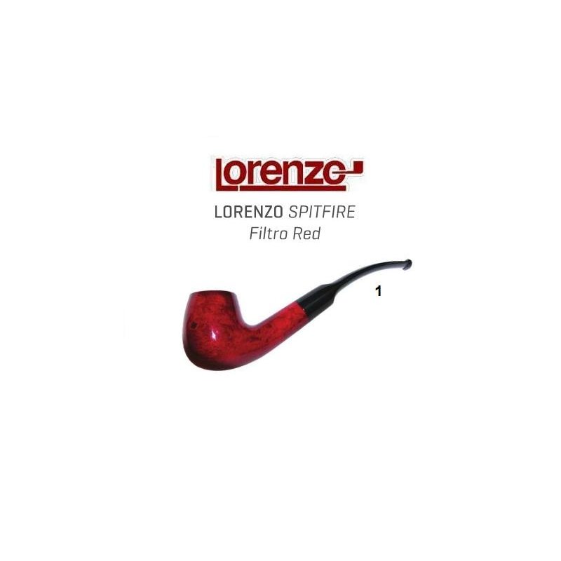 Pipa Lorenzo Spitfire Filtro Red 1
