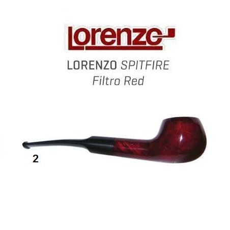 Pipa Lorenzo Spitfire Filtro Red 2