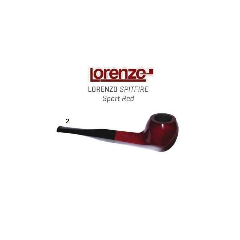 Pipa Lorenzo Spitfire Sport Red 2