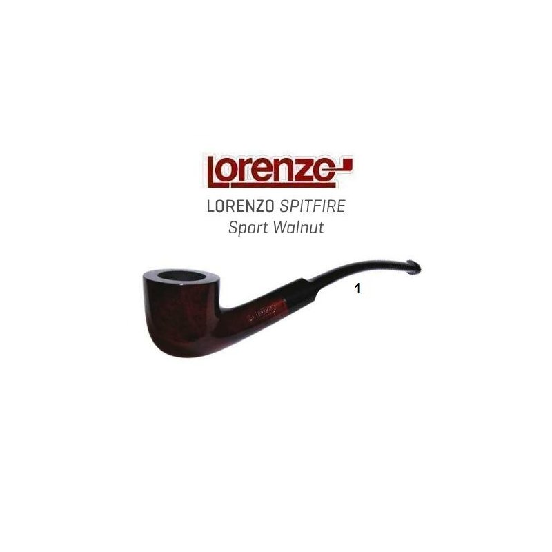 Pipa Lorenzo Spitfire Sport Walnut 1