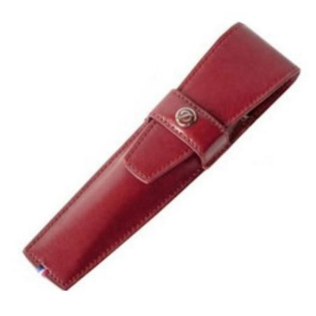 Etui Stilou S.T. Dupont Chrome Red 180617