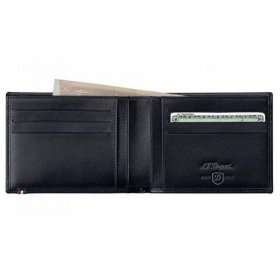 Portofel S.T. Dupont Line D 6CC Billets Black 180002