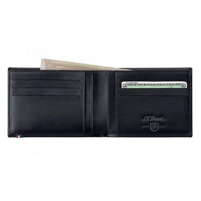 Portofel S.T. Dupont Line D 6CC Billets Black 180002