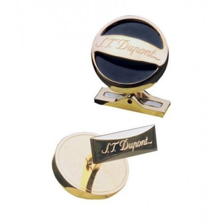 Butoni S.T. Dupont Script Rond Laque Noir 005791