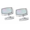 Butoni S.T. Dupont Etiquette Nacre Blache 005508