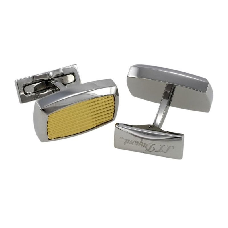 Butoni S.T. Dupont Etiquette Guilloche Palladium 005503