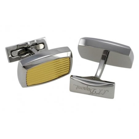 Butoni S.T. Dupont Etiquette Guilloche Palladium 005503