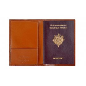 Husa Pasaport S.T. Dupont Brown 180112