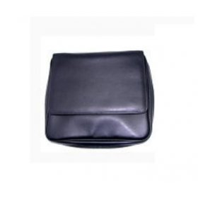 Borseta Angelo 6 pipe Black Leather