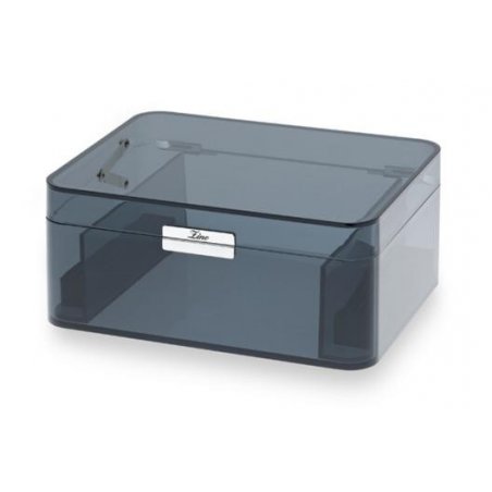 Humidor Zino Acril Fumuriu 50 trabucuri