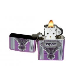 Bricheta Zippo Vintage Frame On Abyss Base