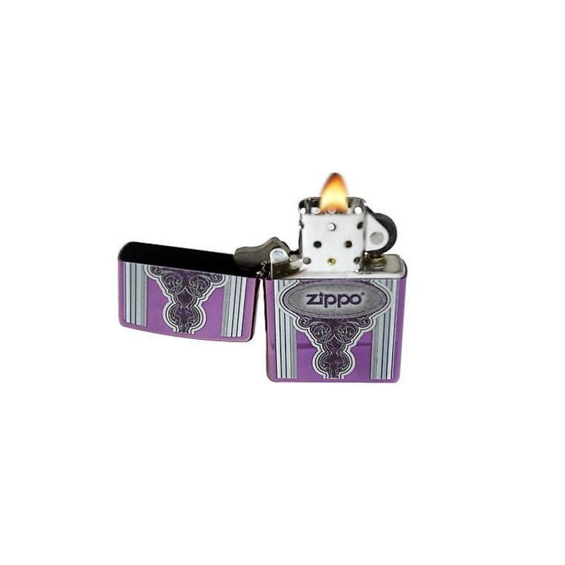 Bricheta Zippo Vintage Frame On Abyss Base