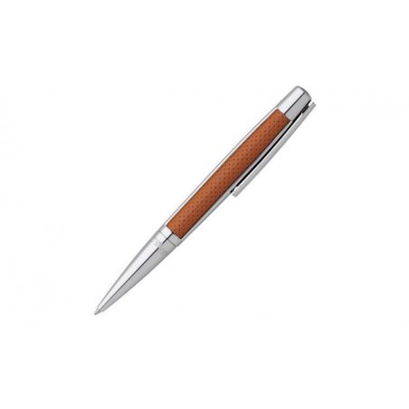 BallPoint S.T. Dupont Defi Palladium Leather Brown