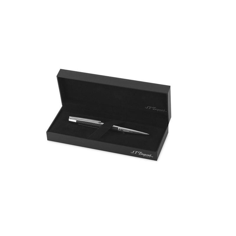 BallPoint S.T. Dupont Defi Palladium Black Leather