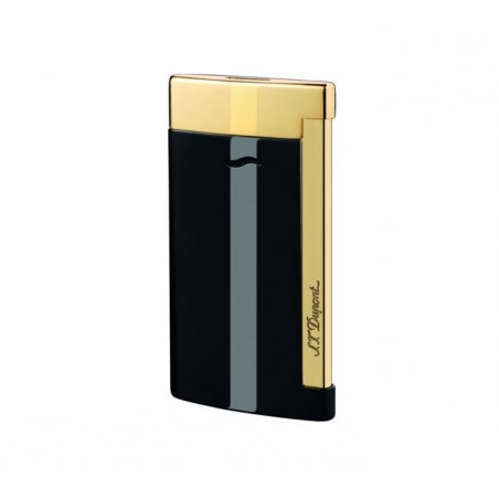 Bricheta S.T. Dupont Slim 7 Black Golden