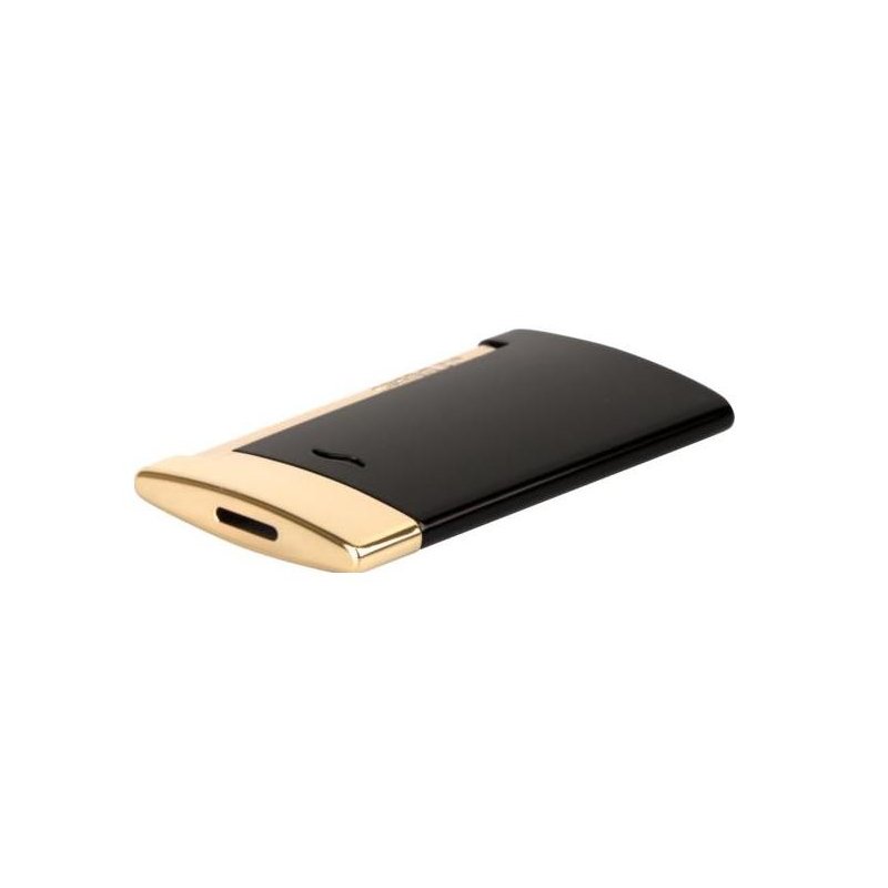 Bricheta S.T. Dupont Slim 7 Black Golden