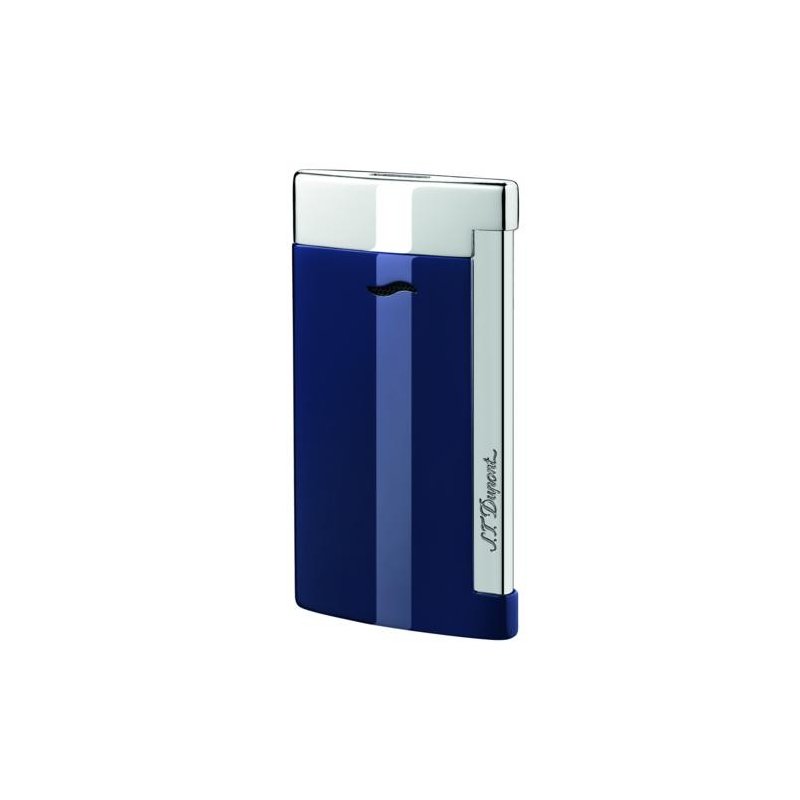Bricheta S.T. Dupont Slim 7 Blue Chrome