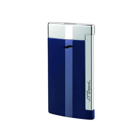 Bricheta S.T. Dupont Slim 7 Blue Chrome