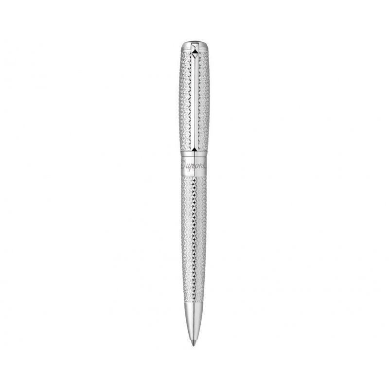 Ballpoint S.T. Dupont Line D Palladium Diamond Head
