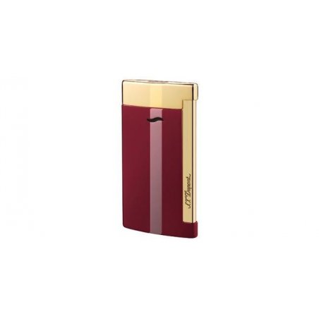 Bricheta S.T. Dupont Slim 7 Red and Gold