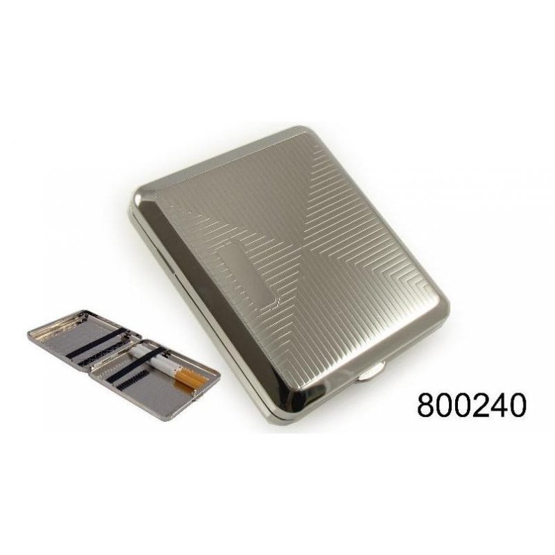 Tabachera Gravura Crom Cauciuc 80 mm Angelo