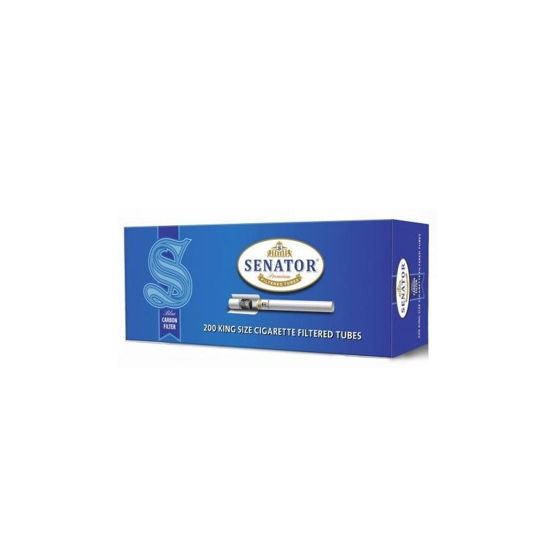 Tuburi tigari Senator Blue Multifilter Carbon 200