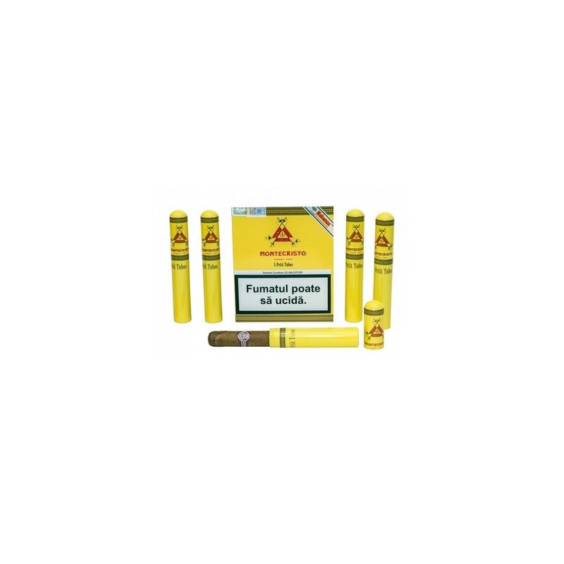 Trabucuri Montecristo Petit Tubos 5