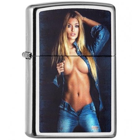 Bricheta ZIPPO 207 Denim Girl