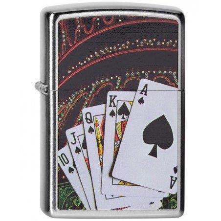 Bricheta ZIPPO 207 Royal Flush
