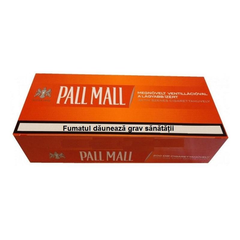 Tuburi tigari Pall Mall Multifilter Carbon Orange 200
