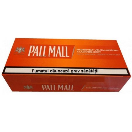 Tuburi tigari Pall Mall Multifilter Carbon Orange 200