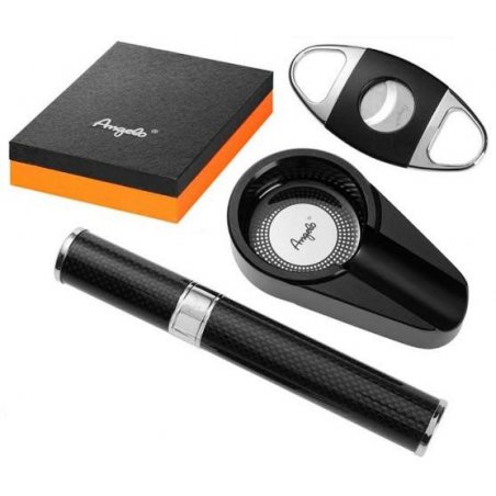Set accesorii trabuc Angelo Luna Black
