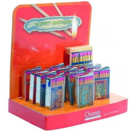 Bricheta Card Matches Box Champ