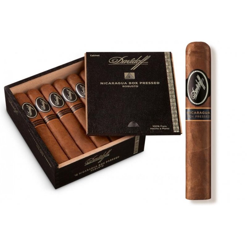 Trabucuri Davidoff Nicaragua Robusto Box Press 12S