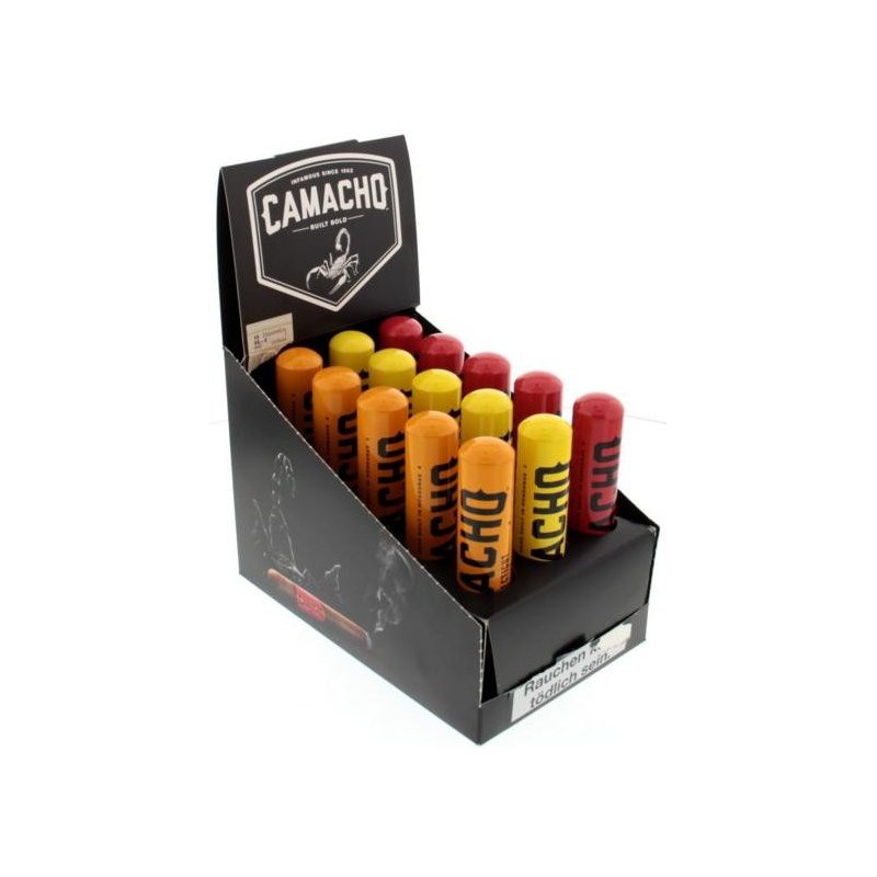 Trabucuri Camacho Robusto Tubos Display 15S