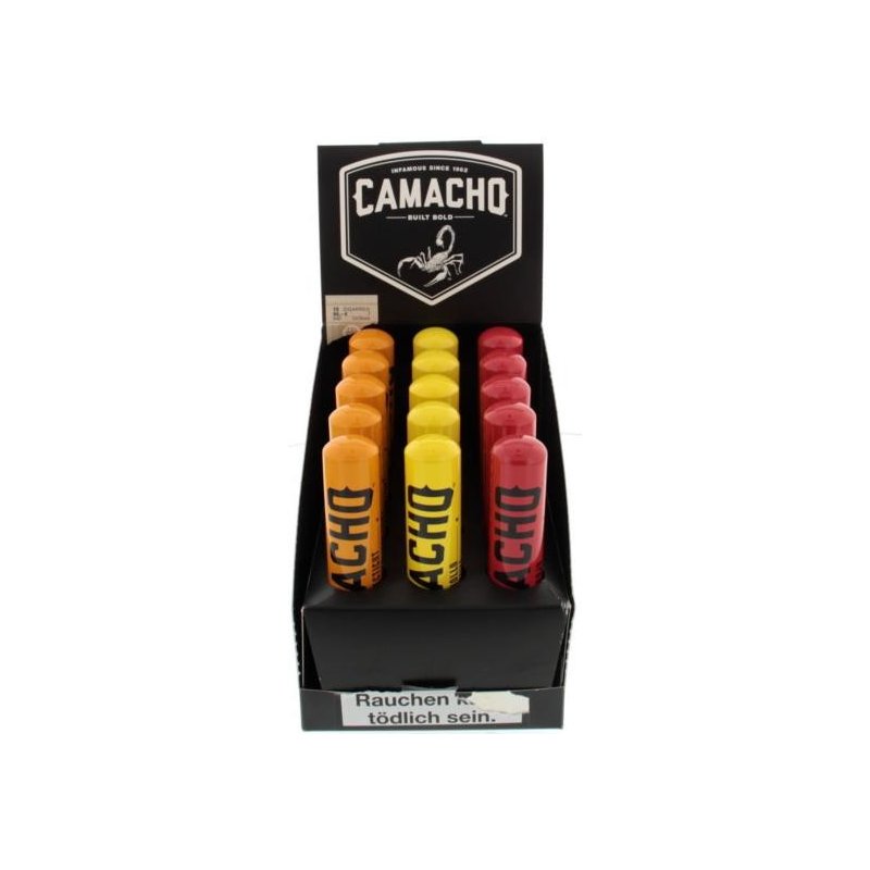 Trabucuri Camacho Robusto Tubos Display 15S