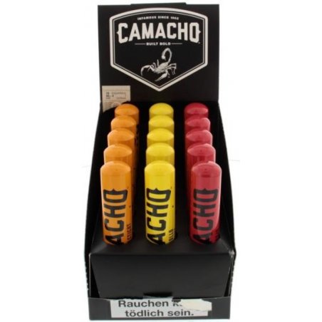 Trabucuri Camacho Robusto Tubos Display 15S