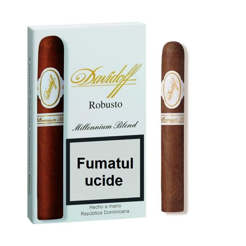 Trabucuri Davidoff Millennium Blend Robusto Cello 4S