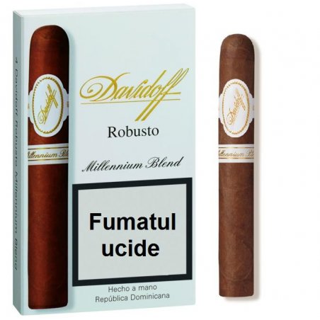 Trabucuri Davidoff Millennium Blend Robusto Cello 4S