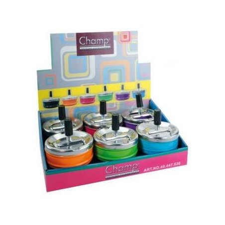 Scrumiera Push Color Champ