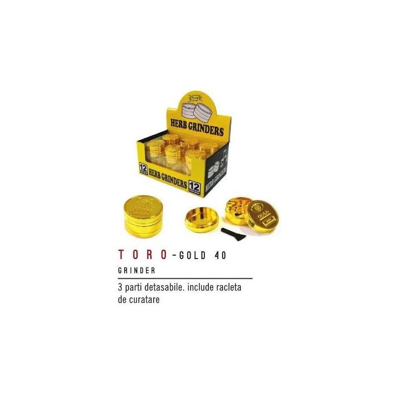 Grinder tutun Gold 40 Toro